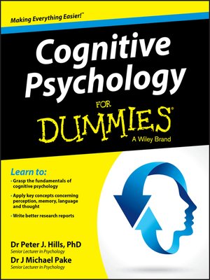 cover image of Cognitive Psychology For Dummies